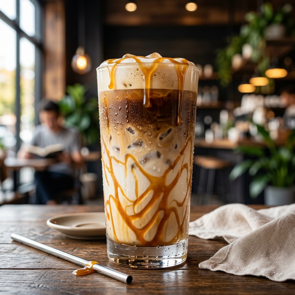 Caramel Iced Latte